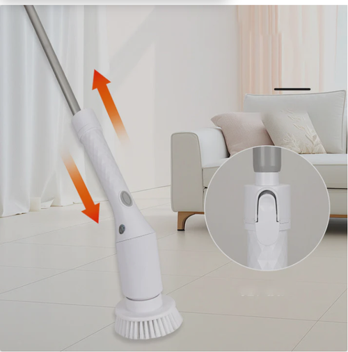 ⚡ Rotating Head Electric Brush | Suitable for Bathroom, Kitchen and Car 🚗