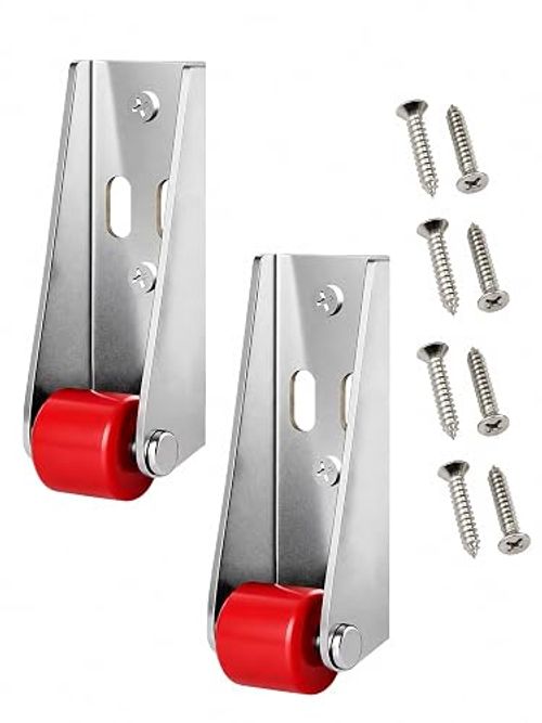 Car Door Long Bracket Rotating Casters (Set of 4)
