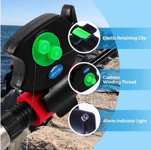 Buy one, get one free – Fish-shaped night vision audio-visual alarm device
