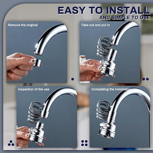 Kitchen faucet extension nozzle