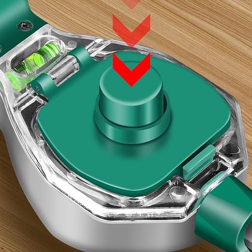 Durable Manual Chalk Line Reel with Level