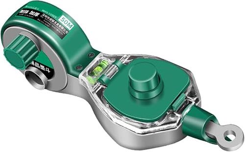 Durable Manual Chalk Line Reel with Level