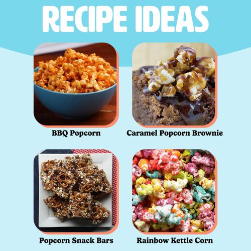 🔥HOT SALE🔥 COD！Mini Hot Air Popcorn Maker: Compact Electric Blower-Style Popcorn Maker for Home Use