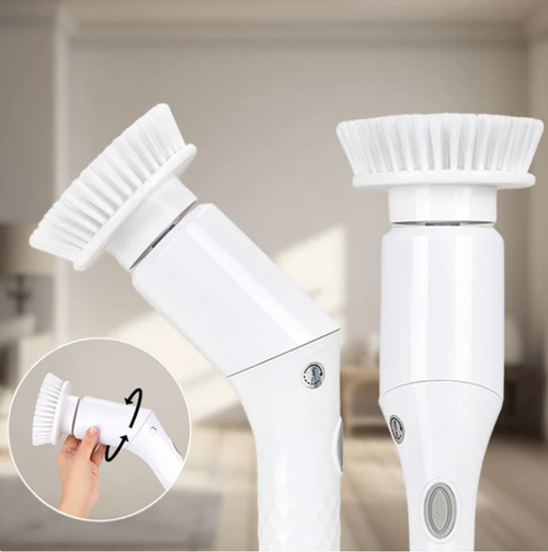 ⚡ Rotating Head Electric Brush | Suitable for Bathroom, Kitchen and Car 🚗