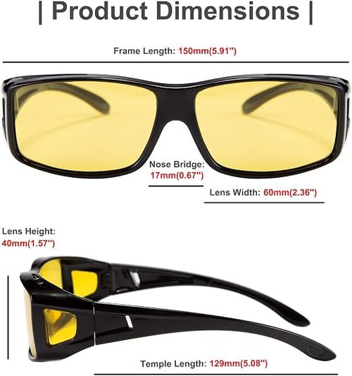 Buy One Get One Free - Night Vision Driving Glasses, Anti-glare Polarized