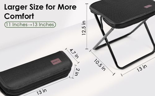 Aluminum alloy mini portable folding stool