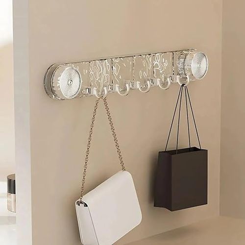 Drill-free corrugated rotating suction cup hook