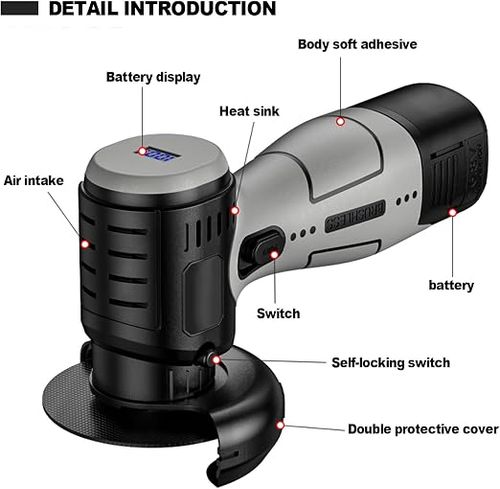 12V mini angle grinder