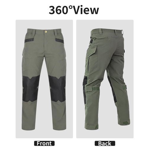 Rip-resistant military camouflage tactical combat pants, also work as motorcycle riding pants, suitable for outdoor camping and hiking activities, free shipping and cash on delivery