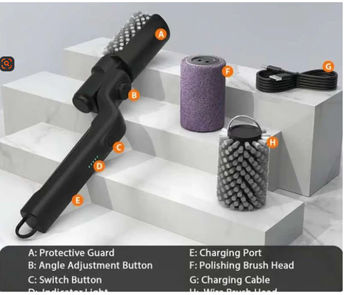Wireless Electric BBQ Brush Cleaner