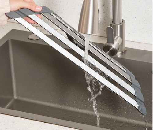 Multifunctional Kitchen Sink Corner Drying Mat