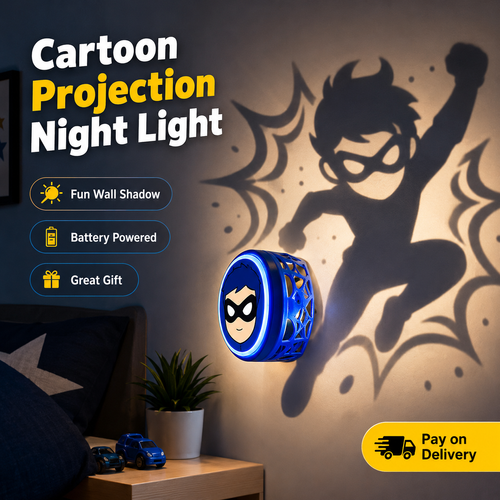 Spider Hero Inspired Shadow Lamp, Projector Night Light for Bedroom Wall Decor, Hero Scene Room Lighting, Kids Room Decoration, COD, Free Shipping, Pay on Delivery