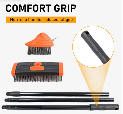3-in-1 Weeding Steel Wire Brush Tool Set