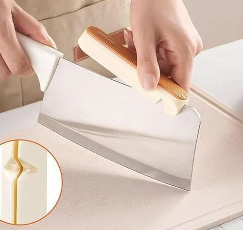 Vegetable Cutter Hand Protector with Built-in Sharpener