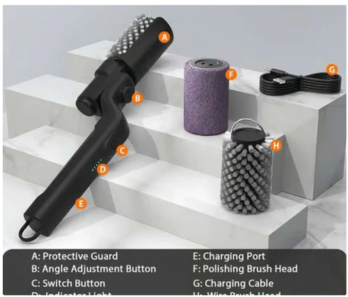 Wireless Electric BBQ Brush Cleaner