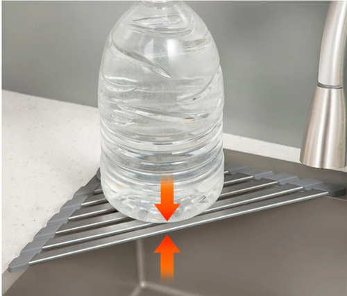 Multifunctional Kitchen Sink Corner Drying Mat