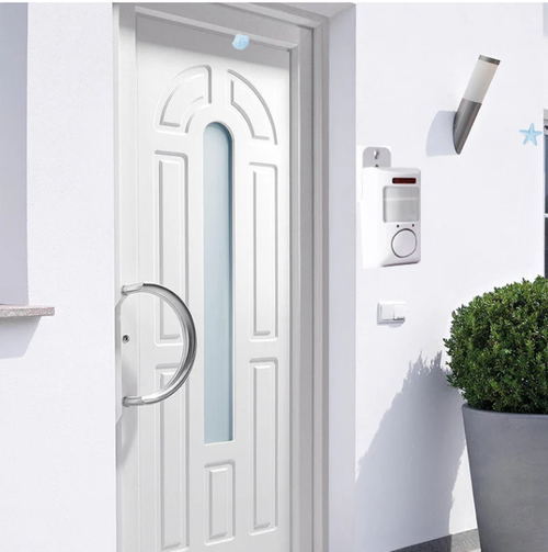 Infrared Sensor Alarm, with 2 Remotes