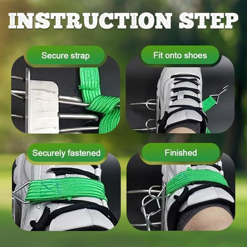 Heavy Duty Tree Climbing Spikes Shoes, Secure Pole Climbing Stairs Equipment, Durable Tree Climbing Accessory Tool for Arborist Tree Pruning Trimming and Outdoor Tree Maintenance Operations
