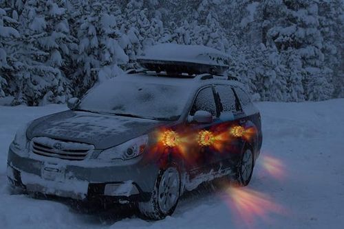 LED road warning light