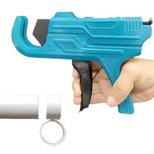 Heavy-duty PVC pipe pistol-style cutter