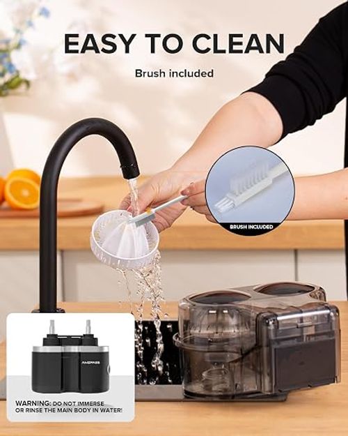Double-Head Automatic Citrus Juicer