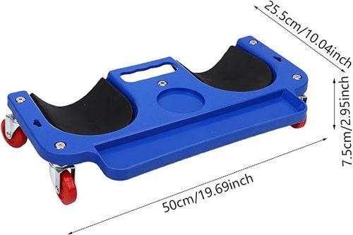 Five-wheel rolling car repair kneeling pad
