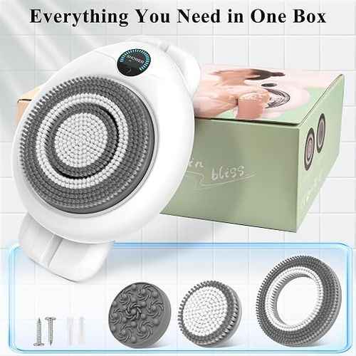 Wall-Mounted Electric Shower Back Massager