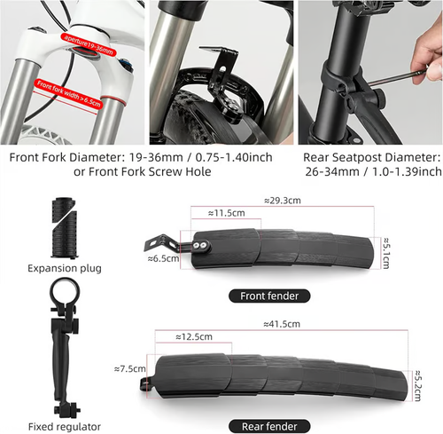 Adjustable Bicycle Fender