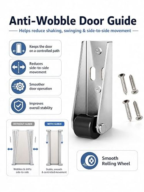 Car Door Long Bracket Rotating Casters (Set of 4)