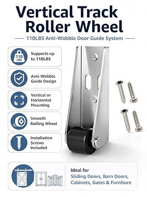 Car Door Long Bracket Rotating Casters (Set of 4)