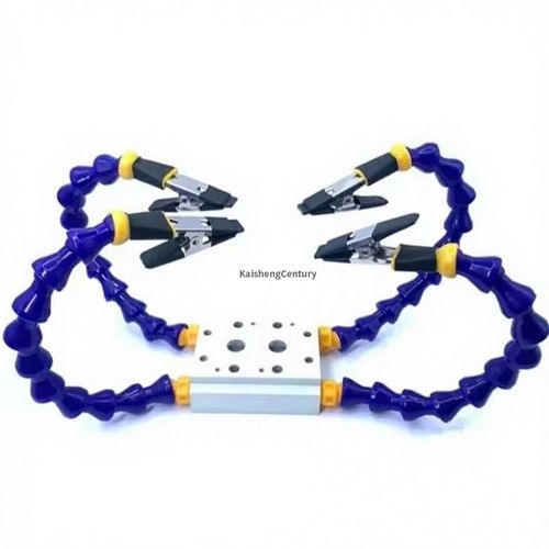 Multi-arm adjustable welding auxiliary tool