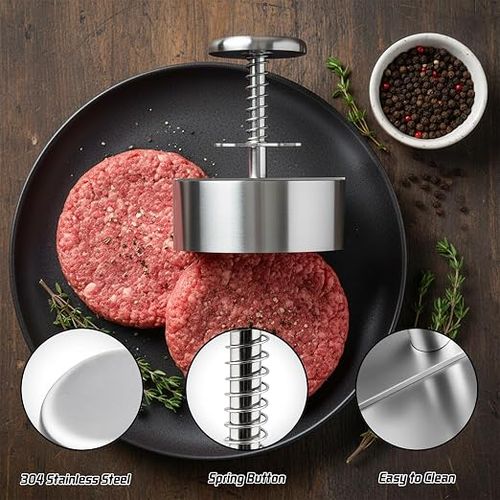 🍔Manual hamburger patty press