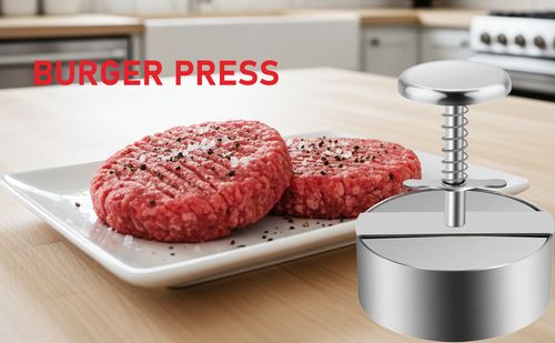 🍔Manual hamburger patty press