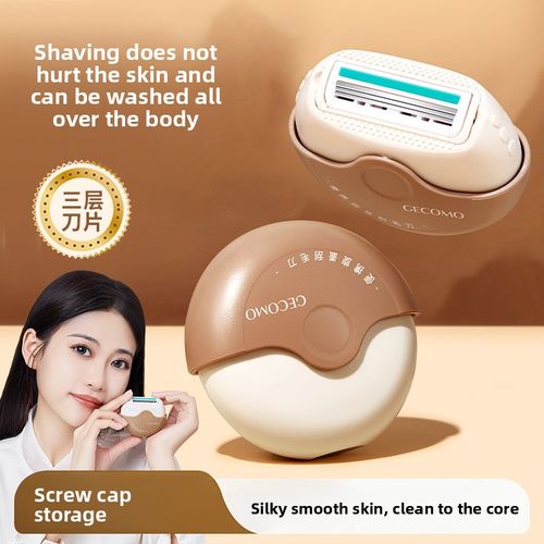 Portable 3-layer electric shaver