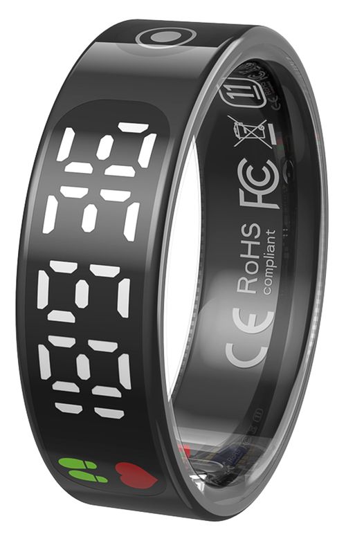 Touch Display Smart Ring, Heart Rate Pedometer Sleep Tracker Ring, Remote Control Smart Wearable Ring for Daily Fitness, Step Counting, Sleep Monitoring, Mobile Phone Control, COD Free Shipping, Pay on Delivery
