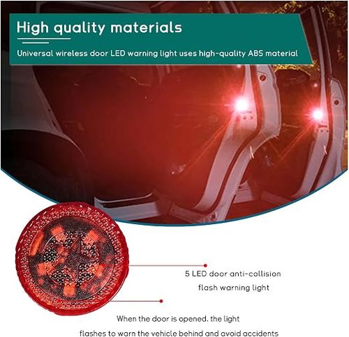 Universal LED car door warning light