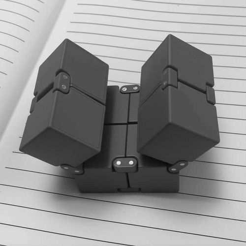 Upgraded infinity cube fidget toy, portable finger toy for stress and anxiety relief, fun game to kill time, suitable for kids, adults and office workers, universal daily leisure accessory, free shipping and cash on delivery