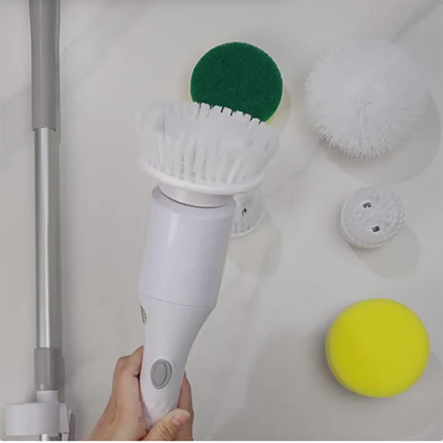 ⚡ Rotating Head Electric Brush | Suitable for Bathroom, Kitchen and Car 🚗