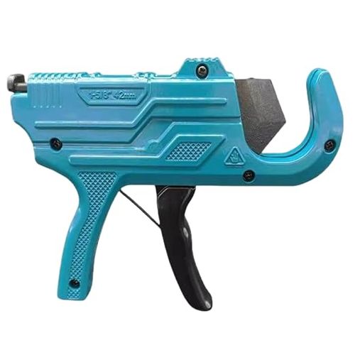 Heavy-duty PVC pipe pistol-style cutter