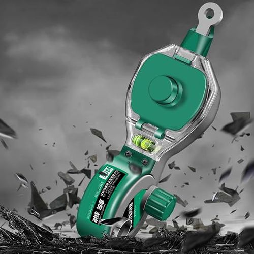 Durable Manual Chalk Line Reel with Level