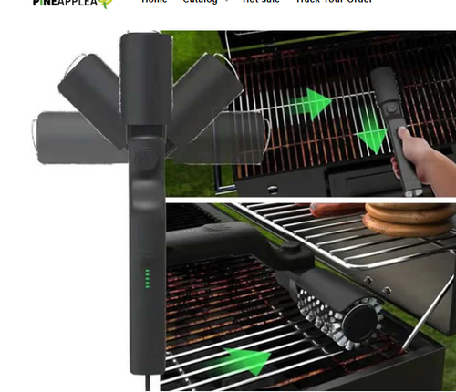 Wireless Electric BBQ Brush Cleaner