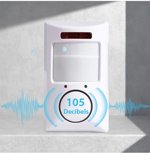 Infrared Sensor Alarm, with 2 Remotes