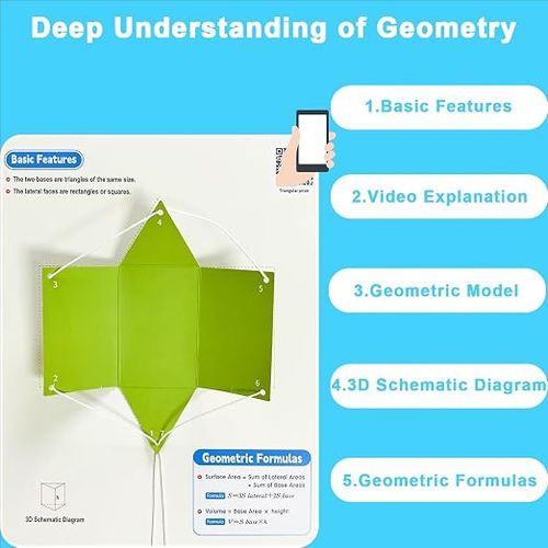 Pull-string 3D Geometry Learning Book