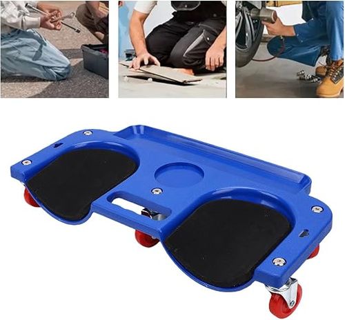 Five-wheel rolling car repair kneeling pad