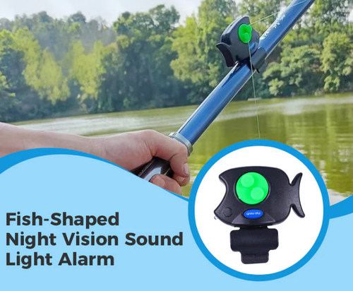 Buy one, get one free – Fish-shaped night vision audio-visual alarm device