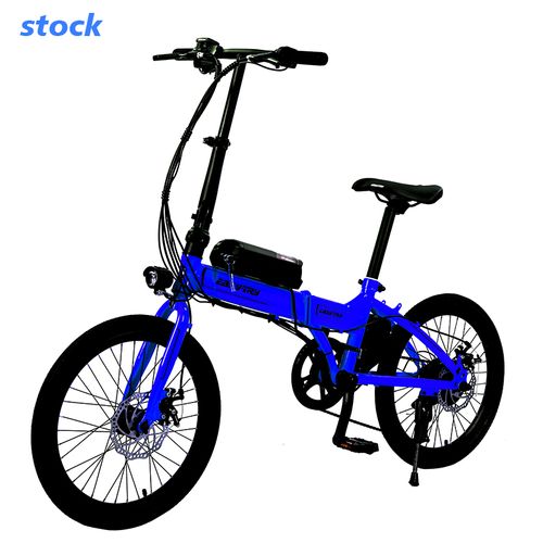 easy-try supplier Hi-ten steel frame ebike single speed electric bike 20 inch folding electric bicycle