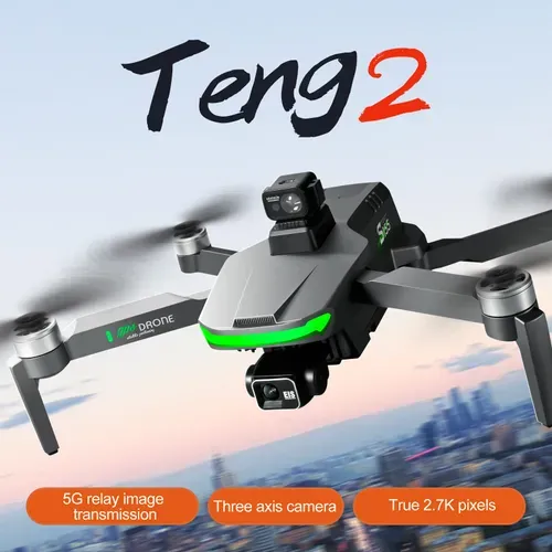 8K FPV Wifi 6km Long Range Laser Obstacle Avoidance Foldable Transport Drones with 2.7k Camera GPS