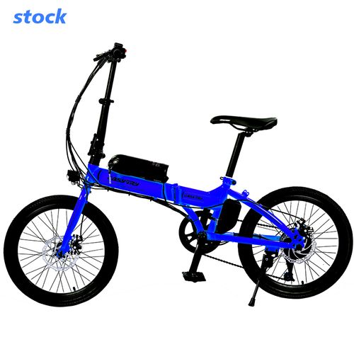 easy-try supplier Hi-ten steel frame ebike single speed electric bike 20 inch folding electric bicycle