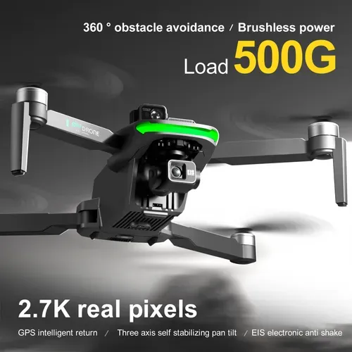 8K FPV Wifi 6km Long Range Laser Obstacle Avoidance Foldable Transport Drones with 2.7k Camera GPS