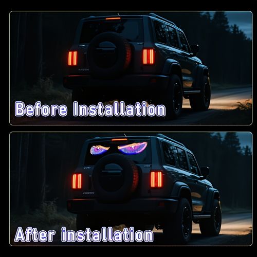 USB-Powered Demon Eye LED Car Lights